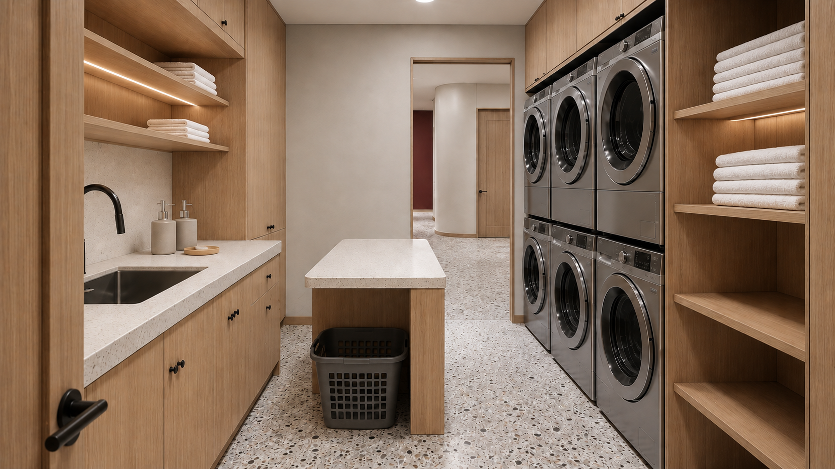 Salon Lane laundry facilities