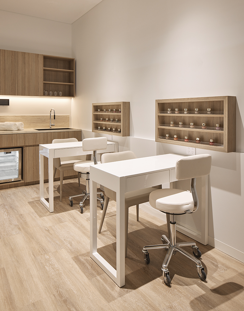 Nail workstation at Salon Lane Richmond